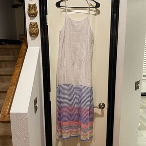 C&C California 100% linen summer maxi dress!